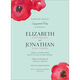 Painted Poppies Invitations Image 4 of 6
